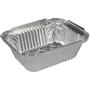 ABENA Aluminiumsbakke, ABENA, 12,3x9,6x3,3cm, 250 ml, aluminium, rektangulær
