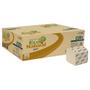 Lucart Toiletpapir i ark, Lucart T3 Natural, 2-lags, V-fold, 21x10cm, ubleget, genanvendt papir