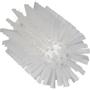VIKAN Rørbørstehoved,  Vikan, 15,5cm, Ø7,7cm, hvid, polyester/ PP/ rustfrit stål, medium *Denne vare tages ikke retur*