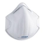 Åndedrætsværn,  Uvex Silv-Air 2100, One size, hvid, polyester/ PP,  FFP1 NR D, uden ventil *Denne vare tages ikke retur*