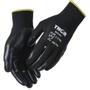 THOR Fingerdyppet nitrilhandske, THOR Nitrex, 9, sort, nitril/polyester, ribkant *Denne vare tages ikke retur*