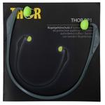 Bøjlehøreværn,  THOR Earcaps, One size, grøn, PU, SNR 24 dB