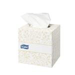 Ansigtsservietter,  Tork F1 Premium, 2-lags, 20, 9x20cm,  hvid, nyfiber