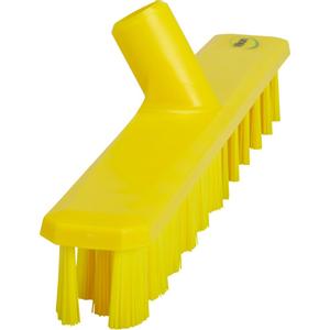VIKAN Gulvskrubbe,  Vikan, 5x40x7, 5cm,  gul, glas/ polyester/ PP,  40 cm, stiv, UST *Denne vare tages ikke retur* (1000006375)