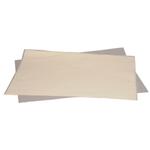 Bagepapir,  ABENA Cater-Line,  60x45cm, bleget, papir/ silikone/ virgin,  500 ark