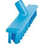 Gulvskrubbe,  Vikan, 5x40x7, 5cm,  blå, glas/ polyester/ PP,  stiv, UST