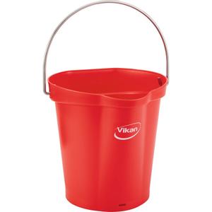 VIKAN Spand til fødevarer,  Vikan, 6 l, rød, PP/ rustfrit stål, med hældetud (1000008531)
