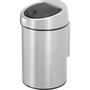 BRABANTIA Hygiejne beholder, Brabantia Touch bin, stål mat, rustfrit stål, 3 l, med inderspand i plast og soft close låg, sikret mod fingeraftryk og forberedt til vægmontering inkl. materiale til montering *Den
