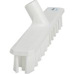 Gulvskrubbe,  Vikan, 5x40x7, 5cm,  hvid, glas/ polyester/ PP,  40 cm, stiv, UST