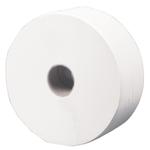 Jumborulle,  neutral, 2-lags, Midi, 380m x 9,7cm, Ø26,5cm, hvid, nyfiber