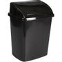 ABENA Affaldsspand, sort, plast, 8 l, med sving låg, forberedt til vægmontering *Denne vare tages ikke retur*
