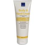 Hud- og håndcreme,  ABENA, 200 ml, uden farve og parfume, 35% fedt