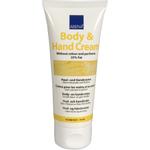 Hud- og håndcreme,  ABENA, 50 ml, uden farve og parfume, 25% fedt