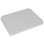 Snap-on låg, 23, 1x18, 3x1, 6cm,  klar, APET, til standard bakke