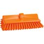 Vikan High-low børste, Vikan, 26,5x15x10cm, orange, polyester/PP/rustfrit stål, 26,5 cm, medium *Denne vare tages ikke retur*