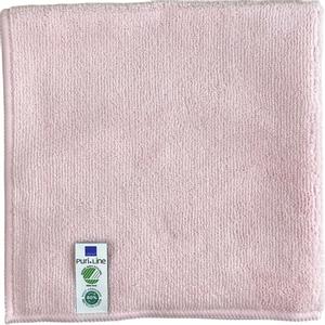 _ Rengøringsklud,  ABENA Puri-Line Basic, 40x40cm, rød, mikrofiber,  80% genanvendt (100000823702*10)