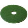ABENA Gulvrondel, 11", Ø280mm, grøn, genanvendt PET fiber, til grovere rengøring