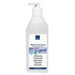 Mild Cremesæbe,  Abena, 600 ml, uden farve og parfume