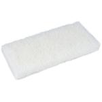 Skurefiber,  25x12x2, 5cm,  hvid, polyester,  fin skureeffekt,  ridsefri