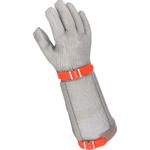 Brynjehandske,  Niroflex Easyfit, XXL, olivengrøn,  stål, med manchet, med strammebånd *Denne vare tages ikke retur*