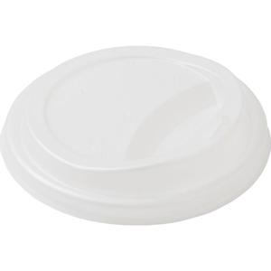 DUNI Låg, Duni Ecoecho, Ø8,2cm, hvid, CPLA, passende til 18/24 cl bæger *Denne vare tages ikke retur* (1000011760*800)