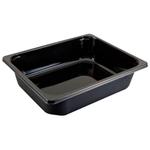 Bakke, C 2325-1C, 32, 5x26, 5x6cm,  3885 ml, sort, CPET, 1-rums, standard serie, 1/2 GN