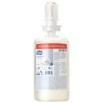 Antimikrobiel skumsæbe, Tork S4 Premium, 1000 ml, uden farve og parfume, 0, 6 ml pr. dosering