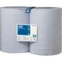 TORK Værkstedsrulle, Tork W1, 2-lags, 340m x 36,9cm, Ø26,3cm, blå, blandingsfibre