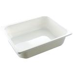 Bakke, C 2325-1B, 32, 5x26, 5x8cm,  5100 ml, hvid, CPET, 1-rums, standard serie, 1/2 GN