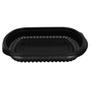 ABENA Plastbakke, ABENA, 21x17,5x3cm, 480 ml, 480 ml, sort, PP, 1-rums, lille