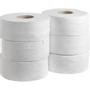 KIMBERLY-CLARK Jumborulle, Kimberly-Clark Kleenex, 2-lags, Mini, 190m x 9cm, Ø20cm, hvid, genanvendt papir *Denne vare tages ikke retur*