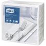 TORK Middagsserviet, Tork Advanced, 3-lags, 1/8 fold, 39x39cm, hvid, nyfiber *Denne vare tages ikke retur*