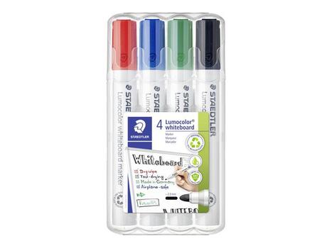 STAEDTLER Whiteboardpenn LUMOCOLOR 2,0mm ass (4) (351 WP4*5)