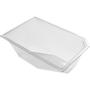 Duniform Plastbakke, Duniform Polardeli, L, 17,5x11,5x6,9cm, 750 ml, klar, RPET, 1-rums *Denne vare tages ikke retur*