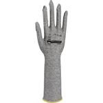 Arbejdshandske,  ABENA, 10, grå, glasfiber/ HDPE fiber/ nylon/ spandex,  cut 5, lang
