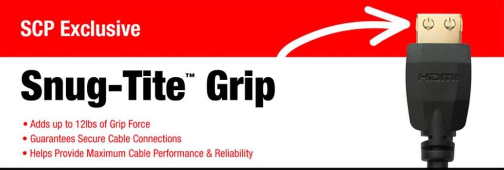 SCP 991UHD-2.5M | Ultra Slim Premium Certified | HDMI - HDMI | Max 3840x2160 60Hz 4:4:4 | Svart | 2,5m (991UHD-2.5M)