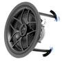 ORIGIN ACOUSTICS In-Ceiling Speaker Featuring An 8-Inch IMG Woofer, pivoting aluminum dome tweeter and Tool-less Installation (D83)