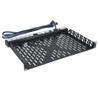 MIDDLEATLANTIC Rackshelf | Utility | Vented, 10.4"" deep, 1RU | Black | Non-stock Item