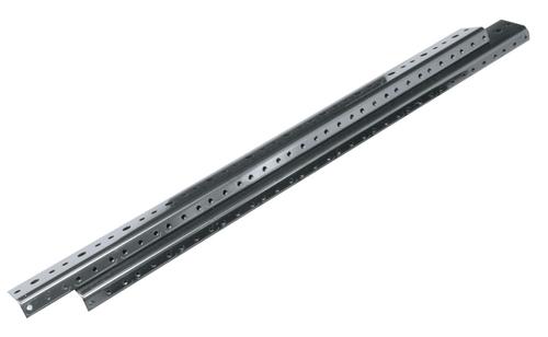 MIDDLEATLANTIC Rackrail 10-32 | For RK/ MBRK/ OBRK/ BRK,  2RU | Black | Non-stock Item (RK-RR2)