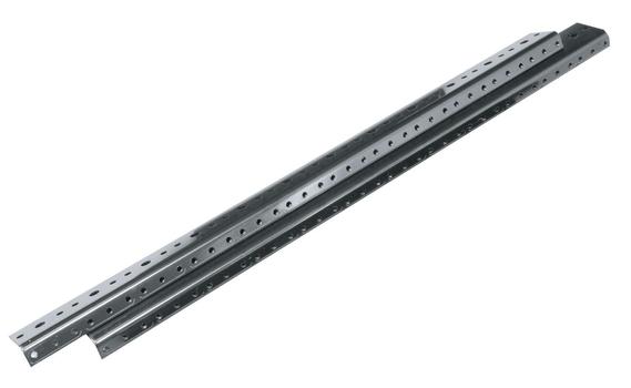 MIDDLEATLANTIC Rackrail 10-32 | For RK/ MBRK/ OBRK/ BRK,  8RU | Black | Non-stock Item (RK-RR8)