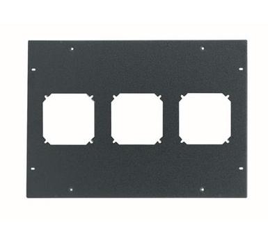 MIDDLEATLANTIC Fan Top | Accepts 3x 4"" Fans | for ERK (35RU min)/ ERK-KD/ SCRK | ERK-4FT | Black | Non-stock Item (ERK-4FT)