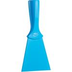 Skraber, Vikan, 20, 5x10x3, 2cm,  blå, nylon/PP, 10 cm, med gevind