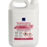 Hånddesinfektionsgel,  Abena, 5000 ml, 85% ethanol, dunk uden pumpe