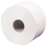 Jumborulle,  neutral, 2-lags, Mini, 160m x 9cm, Ø19cm, hvid, genanvendt papir