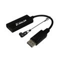 SCP DO-D001 | Adapter | DisplayPort - HDMI | Max 3840x2160 60Hz 4:4:4 | Black | 10cm