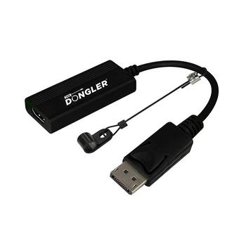 SCP DO-D001 | Adapter | DisplayPort - HDMI | Max 3840x2160 60Hz 4:4:4 | Black | 10cm (DO-D001)