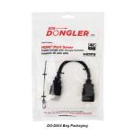 SCP DO-D004 | Adapter - Port Saver | HDMI - HDMI | Max 3840x2160 60Hz 4:4:4 | Svart | 10cm (DO-D004)