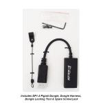 SCP DO-D001 | Adapter | DisplayPort - HDMI | Max 3840x2160 60Hz 4:4:4 | Svart | 10cm (DO-D001)