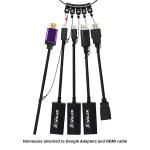 SCP DO-L001 | The Dongler Adapter Ring | DP | Mini-DP | HDMI | USB-C - HDMI | Max 3840x2160 60Hz 4:4:4 | Svart | 10cm (DO-L001)