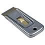 Unger Clickskraber, Unger ErgoTec, 9,5x5x2cm, stål, kulstofstål/metal, 4 cm